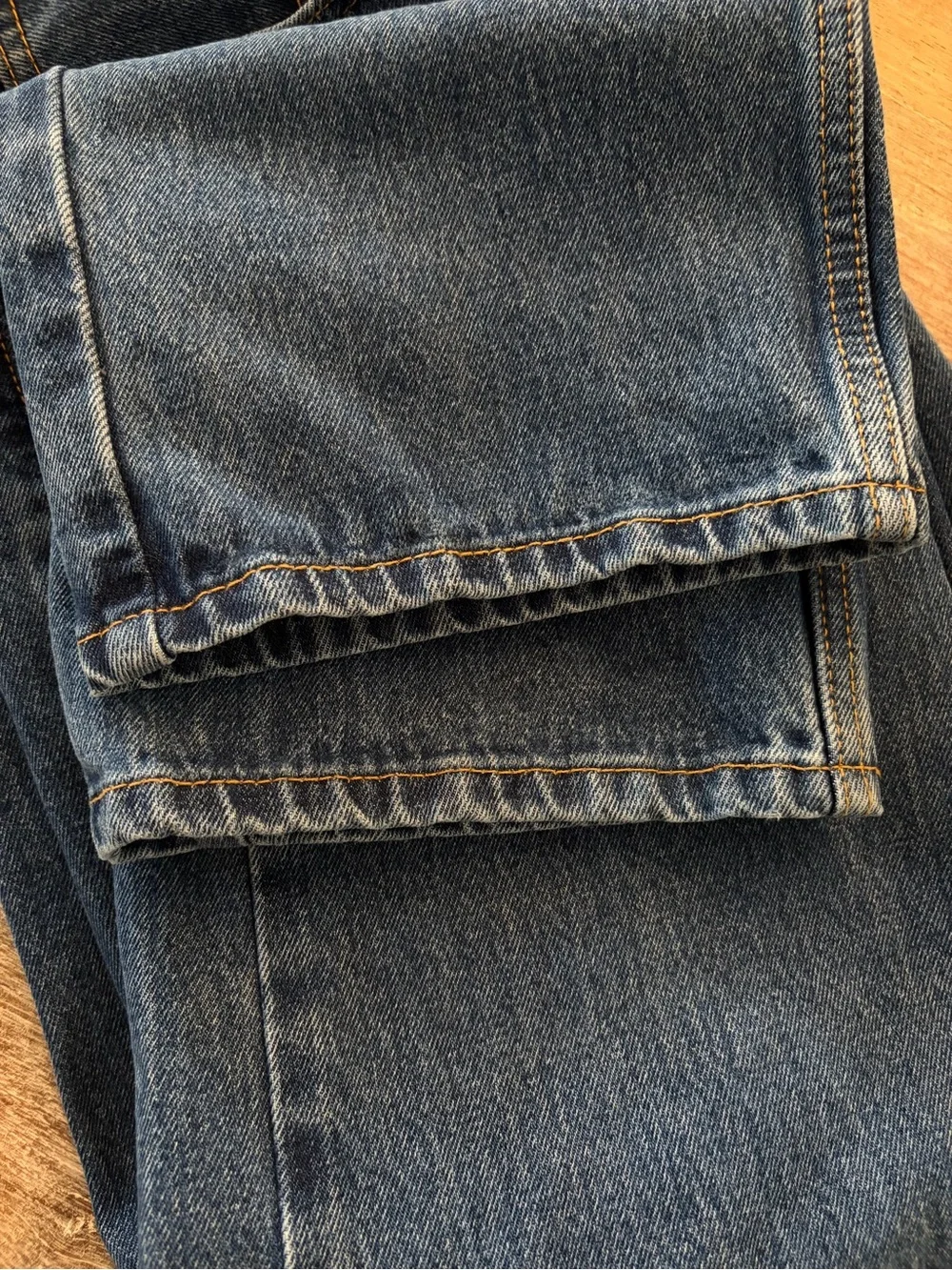 Levi’s 505 Regular Fit Straight Leg Jeans Men’s 36x30 Medium Wash Classic Denim